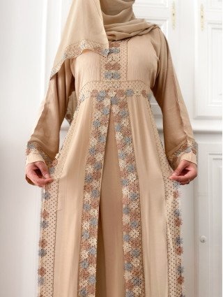 ABAYA PRINCESSE - Beige