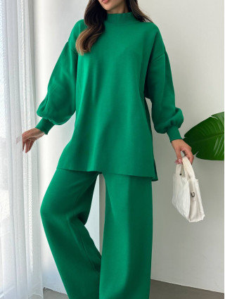 Ensemble Chic en Laine VERT