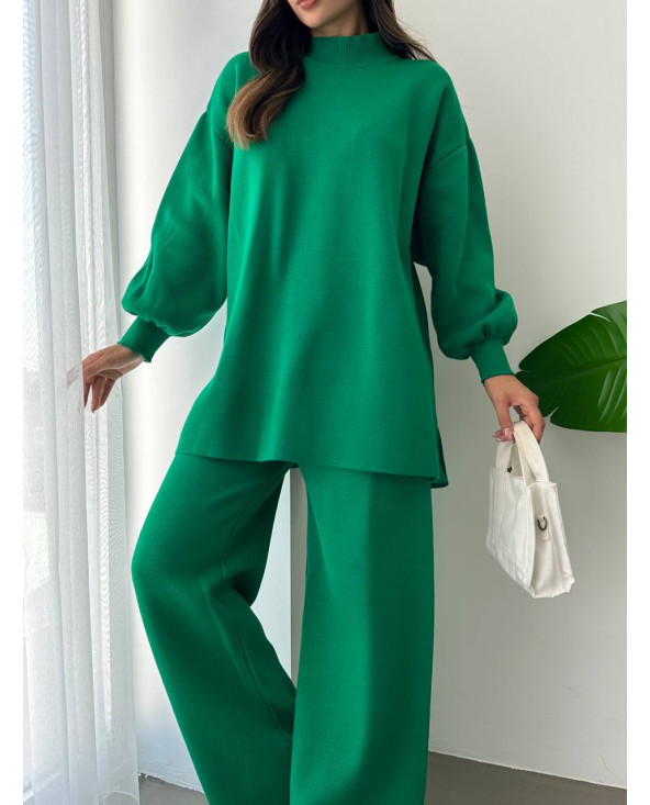 Ensemble Chic en Laine VERT