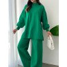 Ensemble Chic en Laine VERT