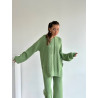 Ensemble Lounge Tricot VERT