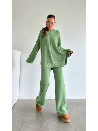 Ensemble Lounge Tricot VERT