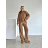 Ensemble Lounge Tricot CAMEL