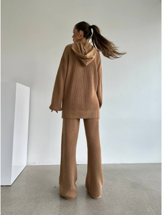Ensemble Lounge Tricot CAMEL
