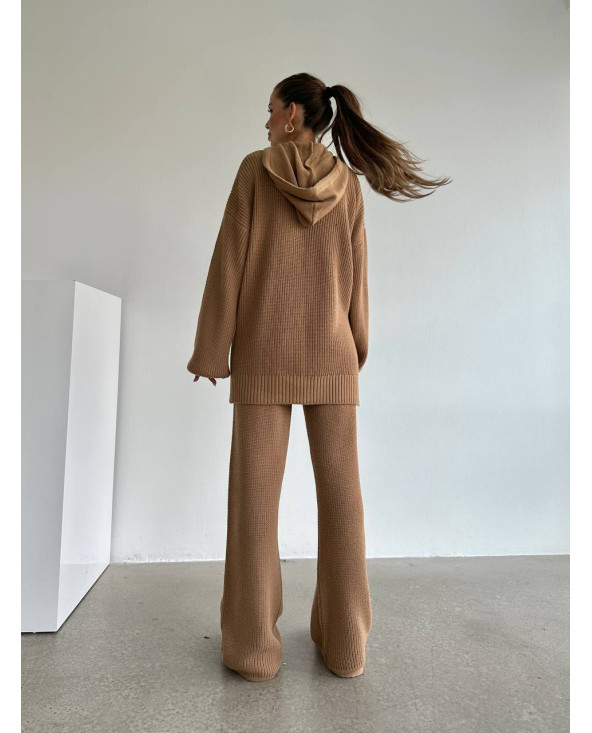 Ensemble Lounge Tricot CAMEL