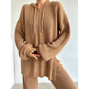 Ensemble Lounge Tricot CAMEL