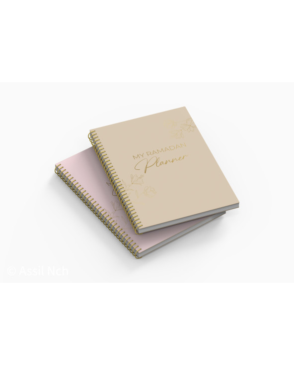 MON RAMADAN PLANNER - Agenda du Ramadan - Couleur ROSE