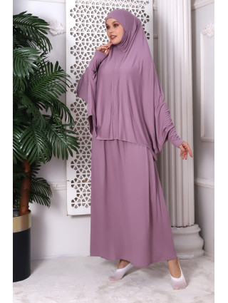 ROSE - Ensemble de Prière 2 Pièces avec Manches