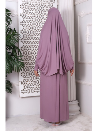 ROSE - Ensemble de Prière 2 Pièces avec Manches