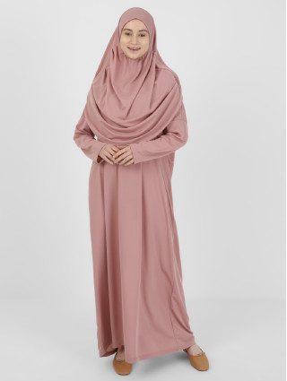 ROSE -Tenue de Prière Tout-en-Un avec Hijab Intégré
