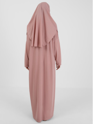 ROSE -Tenue de Prière Tout-en-Un avec Hijab Intégré