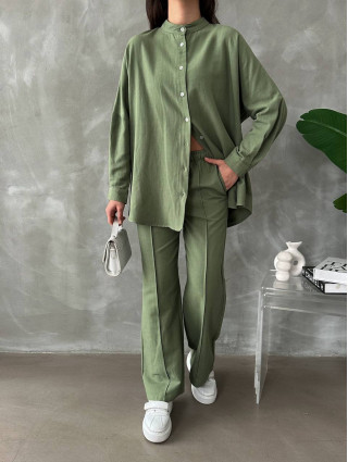 Ensemble effet lin VERT