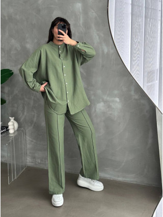 Ensemble effet lin VERT