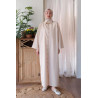 Robe Chemise Longue Coton BEIGE portrait