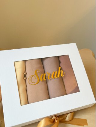 COFFRET HIJAB PERSONNALISÉ