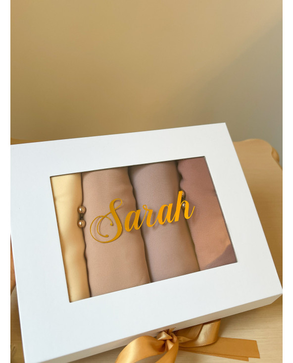 COFFRET HIJAB PERSONNALISÉ
