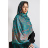 Hijab en Pashmina Vert Bleu