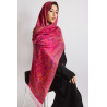 Hijab en Pashmina Magenta