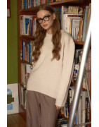 Pull Oversize Beige