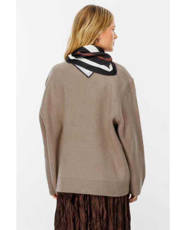 Pull Oversize Taupe