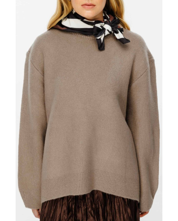Pull Oversize Taupe