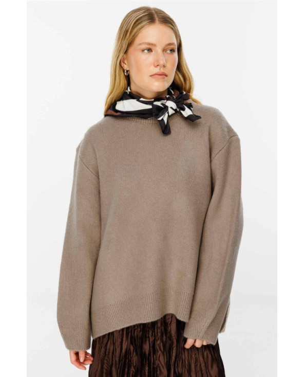 Pull Oversize Taupe