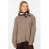 Pull Oversize Taupe