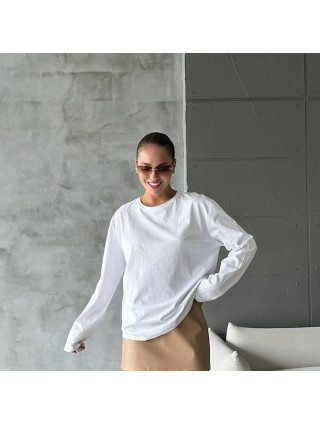 T-shirt manches longues Blanc