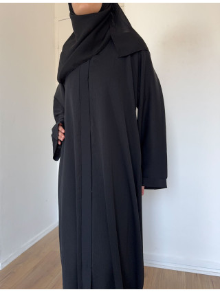 Abaya Ample Dubaï - Noir