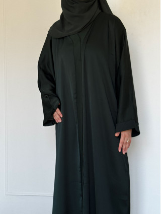 Abaya Ample Dubaï - Vert Émeraude