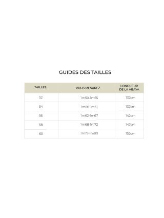 Abaya Ample Dubaï - Bordeaux