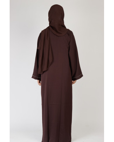 Abaya Nozha Marron