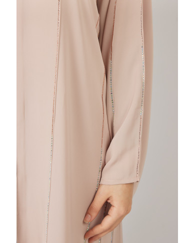 Abaya Séréna Rose