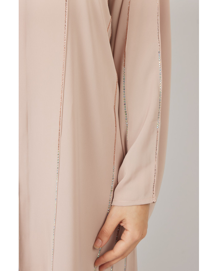 Abaya Séréna Rose