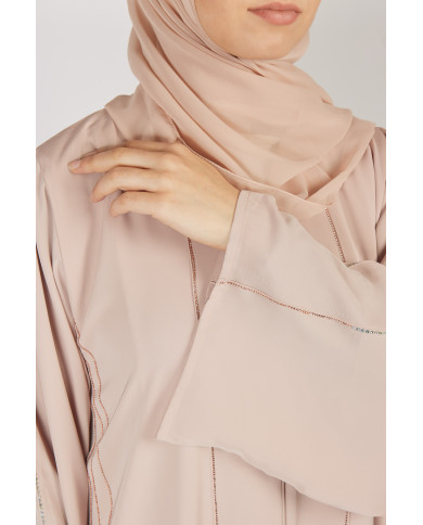 Abaya Séréna Rose