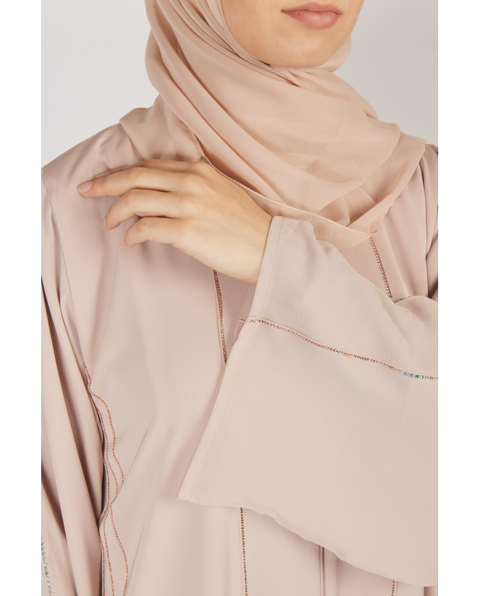 Abaya Séréna Rose