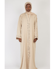 Abaya Nozha Beige