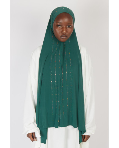 vert jersey premium strass