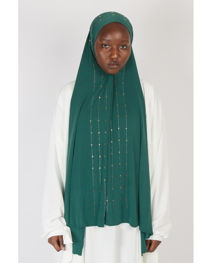 vert jersey premium strass