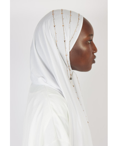 Blanc - Diamant Jersey Premium Blanc - Diamant Jersey Premium