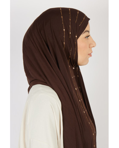 Marron - Diamant Jersey Premium Marron - Diamant Jersey Premium