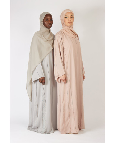 Abaya Séréna Gris