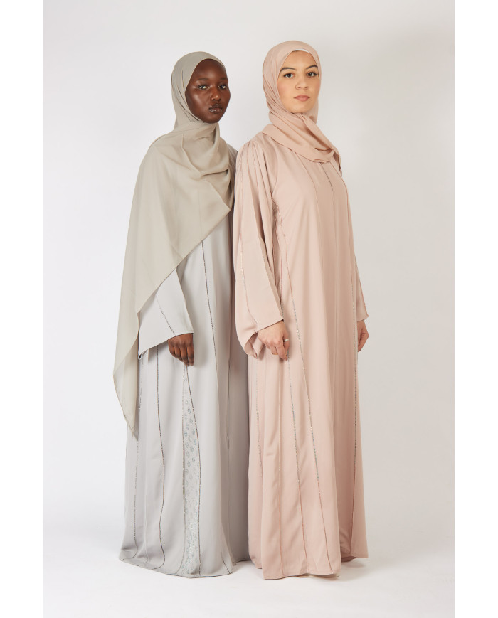 Abaya Séréna Gris
