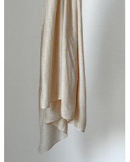 Hijab en modal beige clair – Léger, doux & nude lumineux | Sanastyle