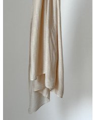 Hijab en modal beige clair – Léger, doux & nude lumineux | Sanastyle