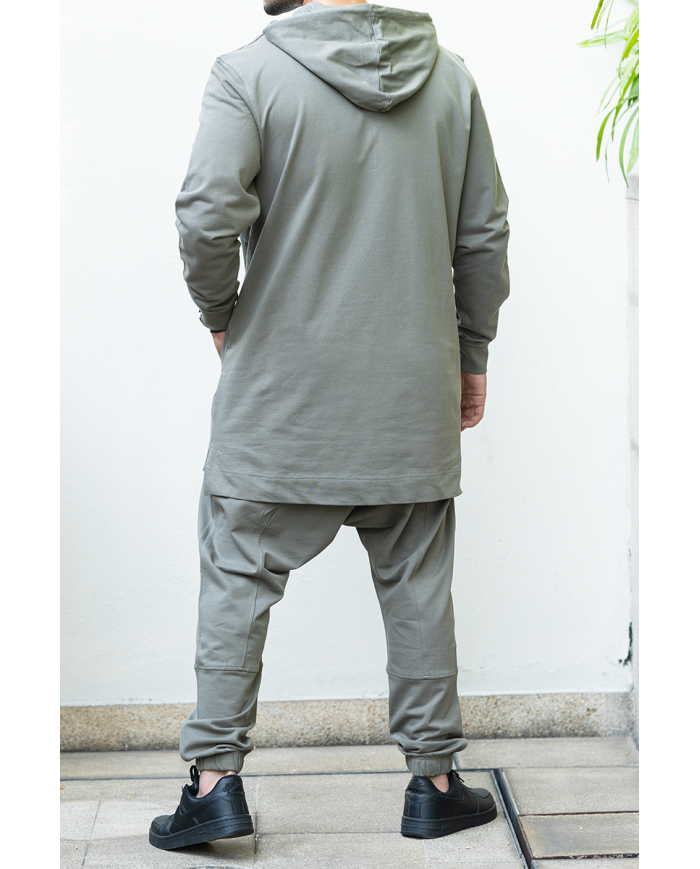 ensemble homme saoule kaki