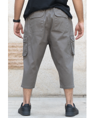 Pantalon Sarouel Cargo - Kaki