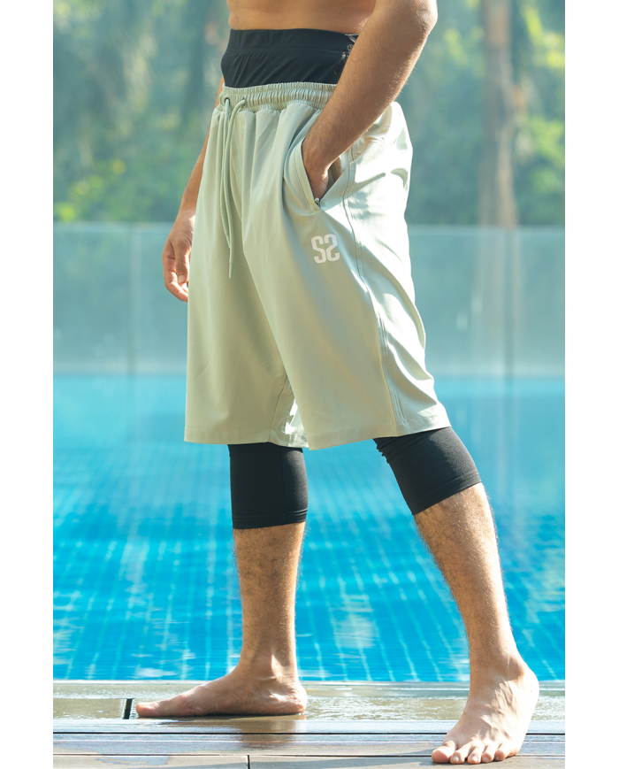 Short Akwatik Sarouel - Vert