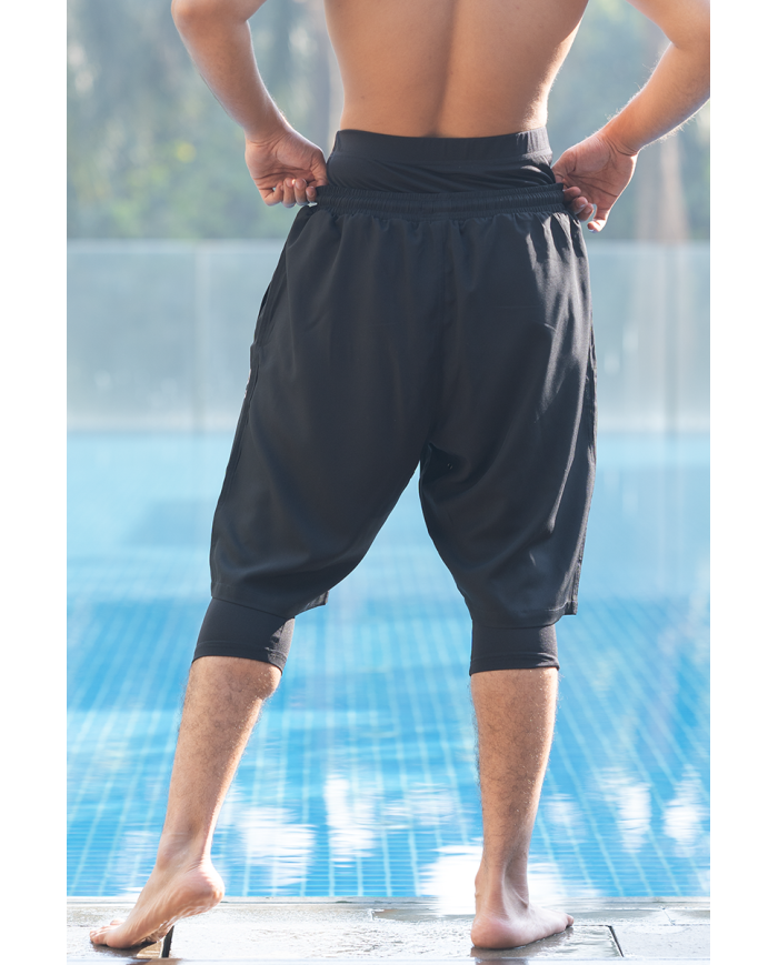 Short Akwatik Sarouel - Noir