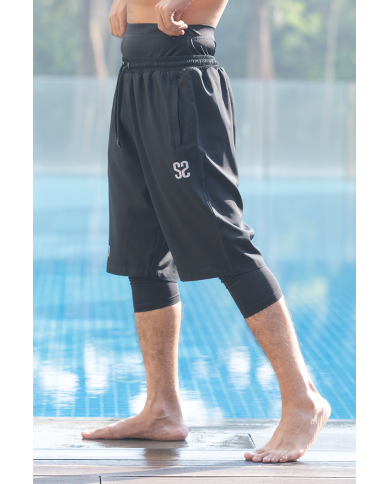 Short Akwatik Sarouel - Noir